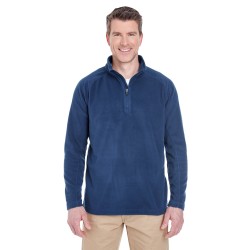 UltraClub - Adult Cool & Dry Quarter-Zip Microfleece