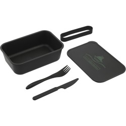 PLA Bento Box with Band and Utensils